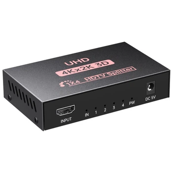 Разветвитель видеосигнала Tengfei HDMI 1 вход 4 виходи