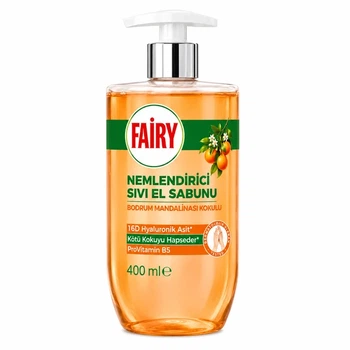 Жидкое мыло для рук Fairy Bodrum с ароматом мандарина, 400 мл
