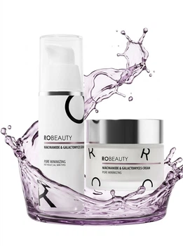 Набір SOS сироватка + крем з ніацинамідом RoBeauty (проти акне)