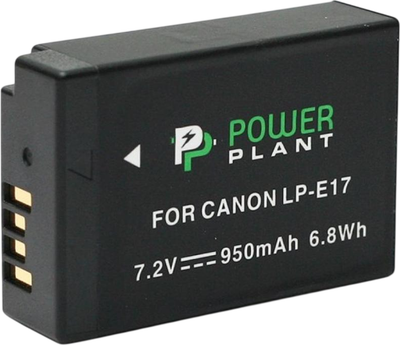 Akumulator PowerPlant do Canon LP-E17 7.2 V, 950 mAh, Li-ion (DV00DV1410)
