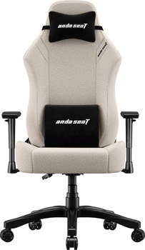 Fotel gamingowy Anda Seat Luna Size L do 100 kg Ivory Fabric (AD18-44-I-F)