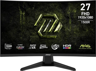 Монітор 27" MSI MAG 275CF-X24 (9S6-3CE91H-012)
