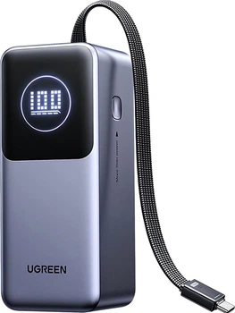 Powerbank Ugreen PB723 20000mAh 130W PD/QC, USB-A, USB-C In/Out Gray (UGR-55365B)
