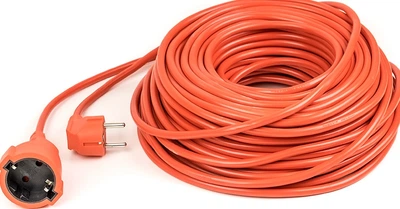 Przedłużacz PowerPlant 40 m, 3x2.5mm2, 16A, mrozoodporny (JY-3024/40) (PPCA16M40S1L)