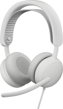 Навушники Logitech ZONE Wired 2 Off-White (981-001621)