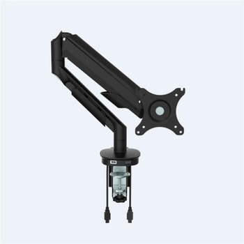 Настольное крепление для монитора Loctek DLB560 Black — газовый поршень, гибкая регулировка, встроенная укладка кабелей