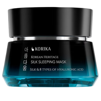 Маска для обличчя Korika Korean Heritage Silk Sleeping зволожувальна 50 мл (8053689496284)