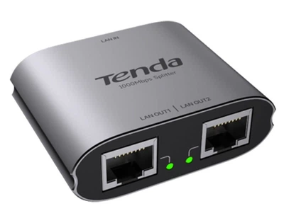 Коммутатор Tenda SG103M сетевой 2 порта гигабитный