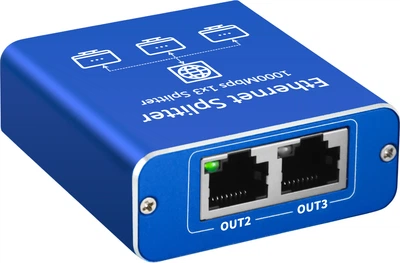 Разветвитель сетевой Huoyi гигабитный, RJ45, маршрутизатор для телеприставки