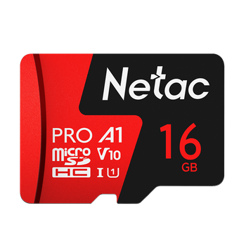 Карта памяти Netac microSDHC 16GB UHS-I U1 V10 A1