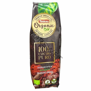 Какао без цукру TORRAS Cacao Puro 100% органічне 150 г (0503)