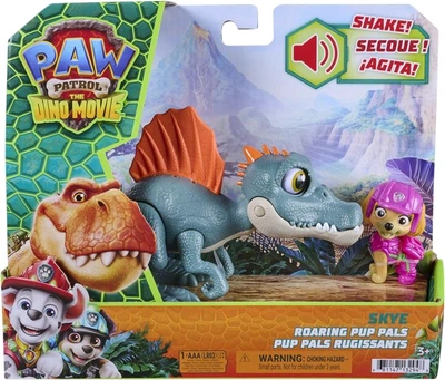 Ігровий набір Spin Master Paw Patrol Дінокіно Інтерактивний динозавр та цуценя Скай (681147120556)