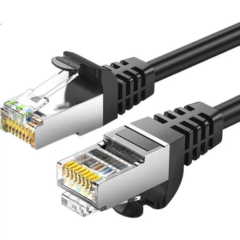 Патч-корд Choseal Cat 7 экранированный 10 Гбит/с 10 м Черный (QJ7101BK)