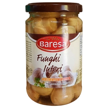 Гриби печериці цілі Baresa Funghi Interi в соняшниковій олії 290 г
