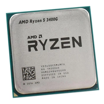 Процесор AMD Ryzen 5 3400G (YD3400C5M4MFH) (Socket AM4, 8T, 4.2 ГГц, Tray)