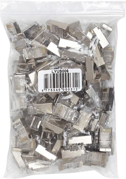 Конектор ExtraDigital RJ45 100 шт (LYUS006)
