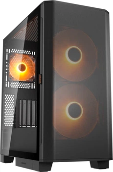 Корпус Cougar AIRFACE FLO RGB Black (CGR-5YA6B-RGB)