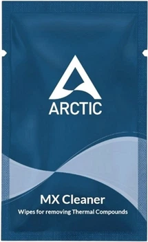 Chusteczki do usuwania pasty termoprzewodzącej Arctic MX Cleaner wipes (opakowanie zawierające 40 torebek) (ACTCP00033A)