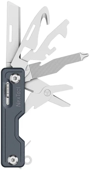 Мультитул NexTool Multi Functional Knife компактный складной для походов и ежедневного использования Синій