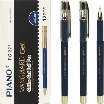 Ручка гелевая Piano PG-223 синяя