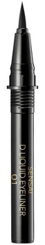 Wymienny blok Konturówka do oczu Kanebo Sensai Designing trwała 01 Czarny 0.6 ml (4973167816295)