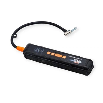 Компрессор mini Elegant 10атм, 35л, АКБ 6000mAh, USB заряд., насадки, фонарь, LED дисплей