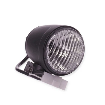 Фара противотуманная круглая d-84х97мм H3 12-24В 70W белая WESEM 255428