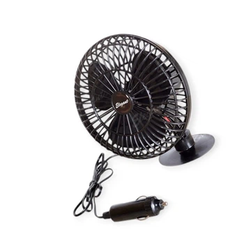 Вентилятор 12 v (d 5" - 12,7 см) на присоске elegant