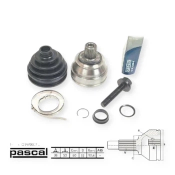 Шрус Volkswagen T4 наружный (z38x33) PASCAL