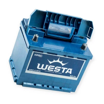 Аккумулятор Westa 60Ач 580A Standart (L2) (0) Евро правый плюс
