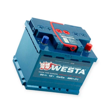 Аккумулятор Westa 50Ач 480A Premium (L1) (0) Евро правый плюс