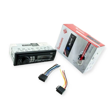 Магнитола Fantom FP-318 FM, USB, SD, AUX, MP3, WMA, Bluetooth, синяя подсветка