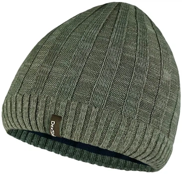 Шапка DexShell Heathered Rib Knit Beanie One size 56-58 см khaki