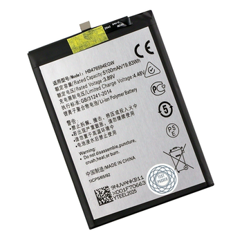 Акумулятор літій-полімерний LiPo для Huawei Honor X6a 5100 мА·год швидке заряджання висока безпека Black