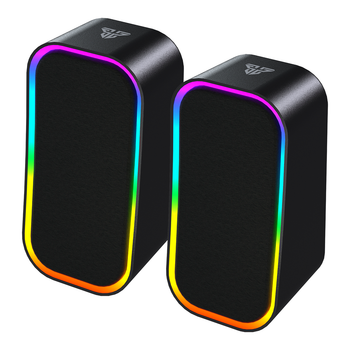Компьютерные колонки Fantech GS304 Groove Bluetooth V5.3 с мощными басами и LED-подсветкой черные