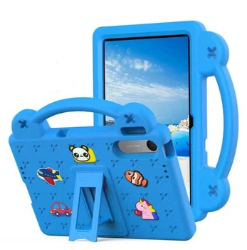 Детский чехол Junior Case Tablet на POCO Pad C1 (9.7") / голубой