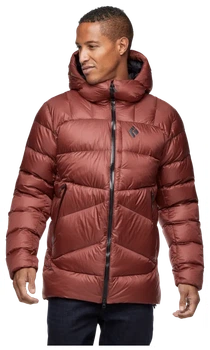 Чоловічий зимовий пуховик парка Black Diamond M Vision Down Parka, Dark Crimson (M)
