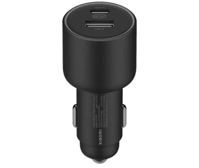 Зарядное устройство Xiaomi автомобильное 67 Вт USB + Type-C (BHR6814GL)
