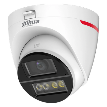 Dahua DH-HAC-HDW1249XP-IL-A-PRO (2.8мм) – Купольная HDCVI-камера (2 Мп, Smart Dual Light 50 м, WizColor, Dual Mic)