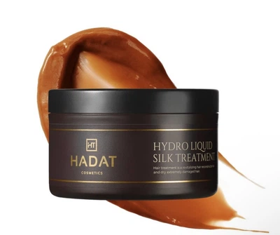 Интенсивно Восстанавливающая Маска для Волос Хадат Жидкий Шелк — Hadat Cosmetics Hydro Liquid Silk Treatment 300 мл