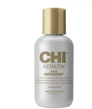 Жидкий шелк для волос с кератином Keratin Silk CHI, 59 мл