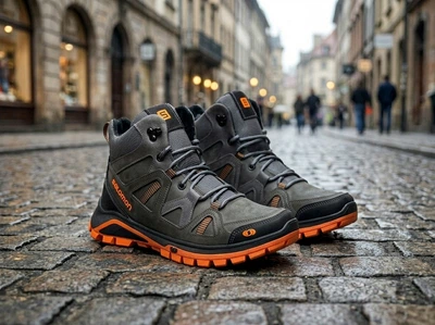 Зимние ботинки, кроссовки на меху Salomon Winter Grey 44