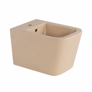 Біде підвісне Qtap Tern 520x350x330 мм, Beige QT17551303GSB