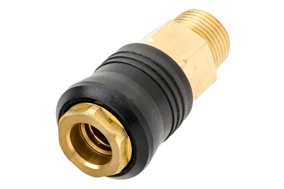 Быстроразъемное соединение Intertool с наружной резьбой 3/8" латунь (PT-1819)