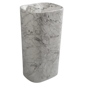 Умывальник напольный Mixxus Premium Diverse-1101 Marble 460х380 прямоугольный, мрамор (MP6575)