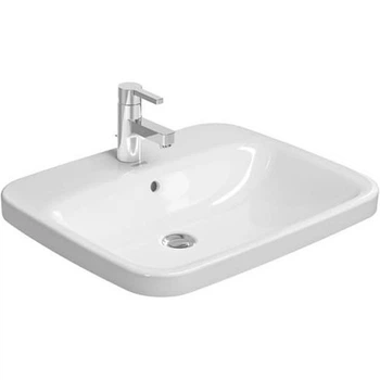 Раковина врезная Duravit Durastyle 615x495 прямоугольная, белая (0374620000)