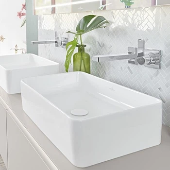 Раковина накладная Villeroy&Boch Collaro 360x560 прямоугольная, белая (4A205601)