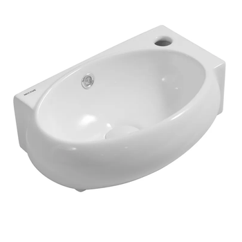 Умывальник подвесной Mixxus Premium Diverse-1201-L 400х215 овальный, белый (MP6507)