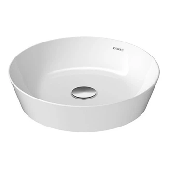 Раковина накладная Duravit Cape Cod 430x430 круглая, белая матовая (2328433200)