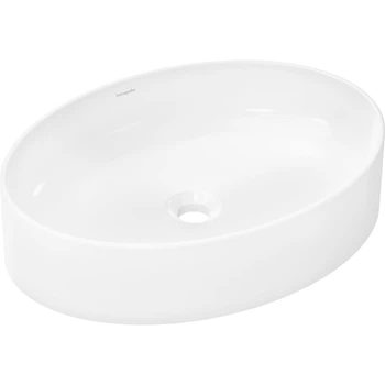 Умывальник накладной Hansgrohe Xuniva D 550x400 овальный, белый (60165450)